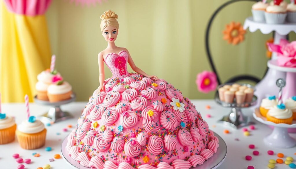 barbie cake recipe